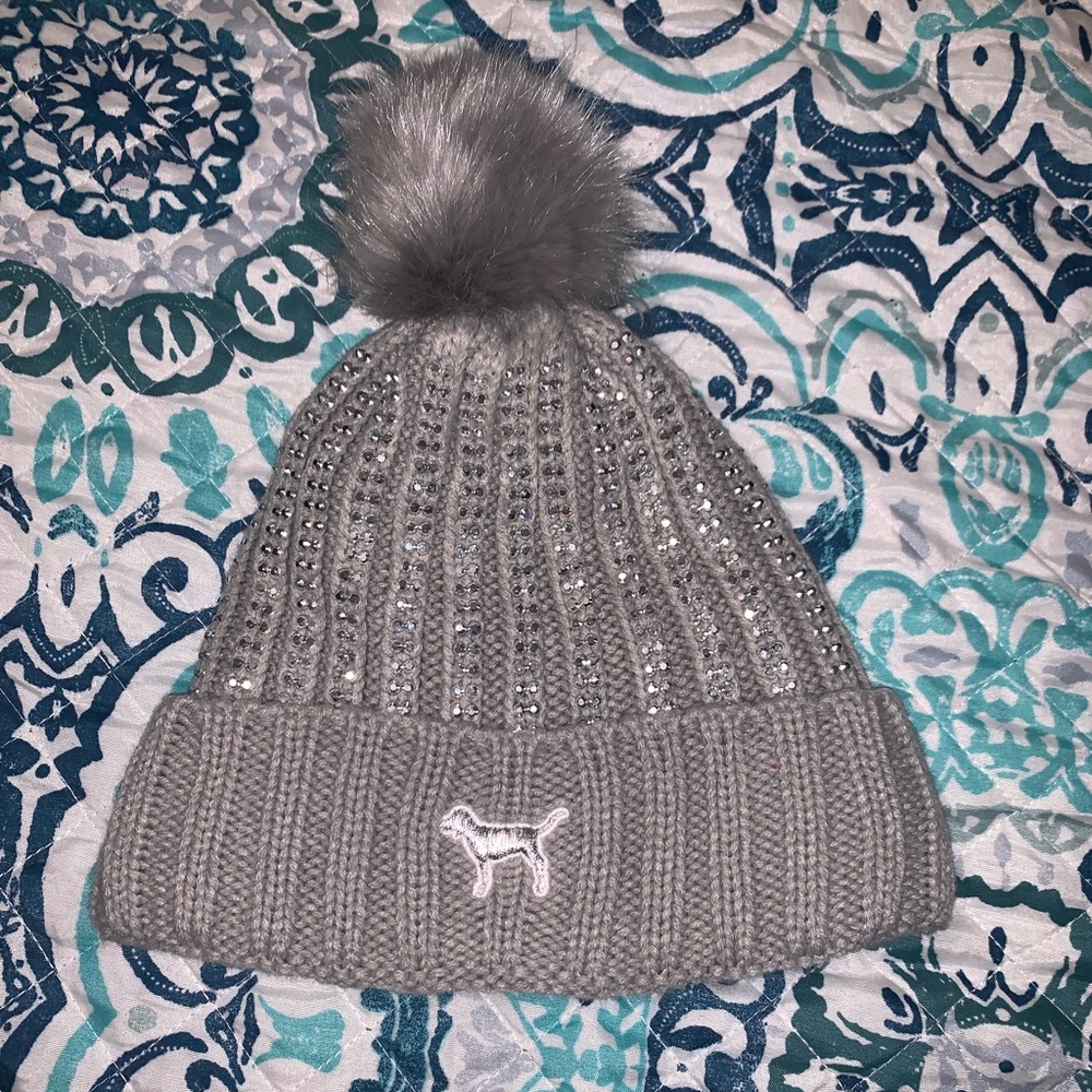 VS PINK beanie